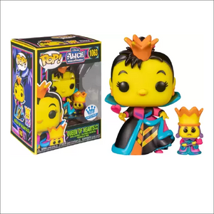 Disney Alice in Wonderland - 1063 QUEEN OF THE HEARTS WITH KING - funko exclusive