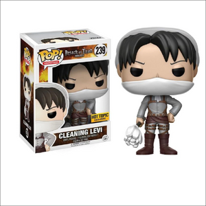 Attack on Titan - 239 CLENING LEVI - Hottopic exclusive
