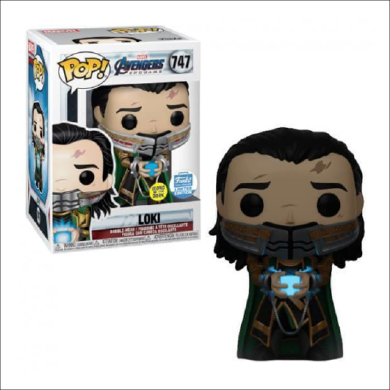 Avengers -747 Loki - Glows in the darky Funko limited edition