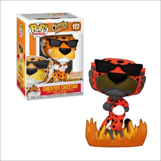 CHEETOS Flamin hot -  117 CHESTER CHEETAH  - Boxlunch exclusive