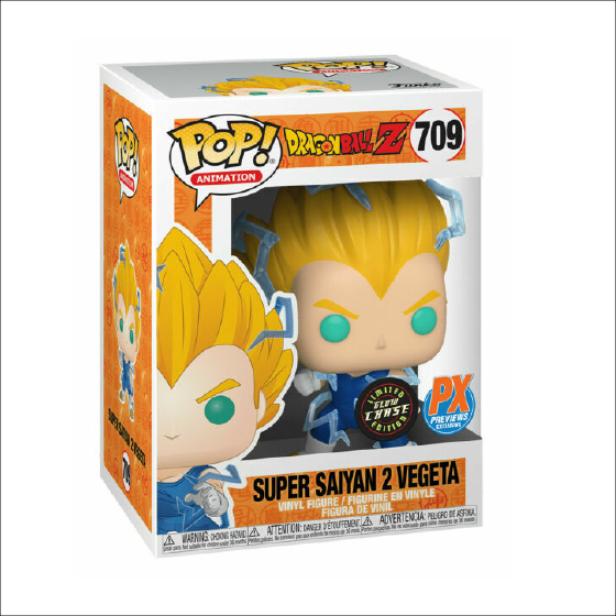 Dragon ball Z - 709 SUPER SAIYAN 2 VEGETA- PX previews exclusive - Glow chase