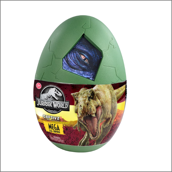 Jurassic World - Mega Egg Surprise Verde