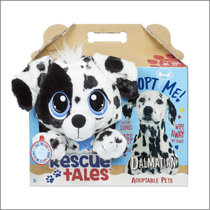 Little Tikes Rescue Tales Dalmatian New In Box Interactive Plush Toy Dog In Hand