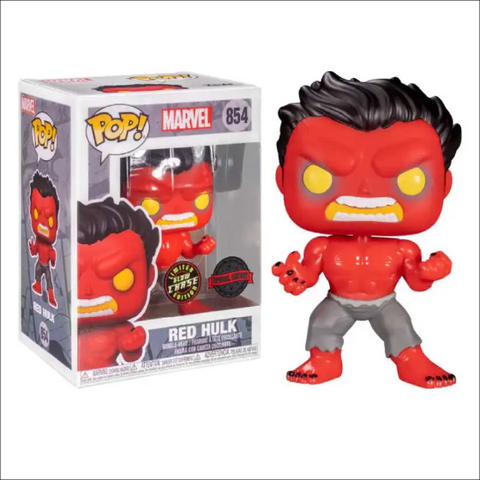 Marvel - 854 Red hulk - Glows chase y Special edition
