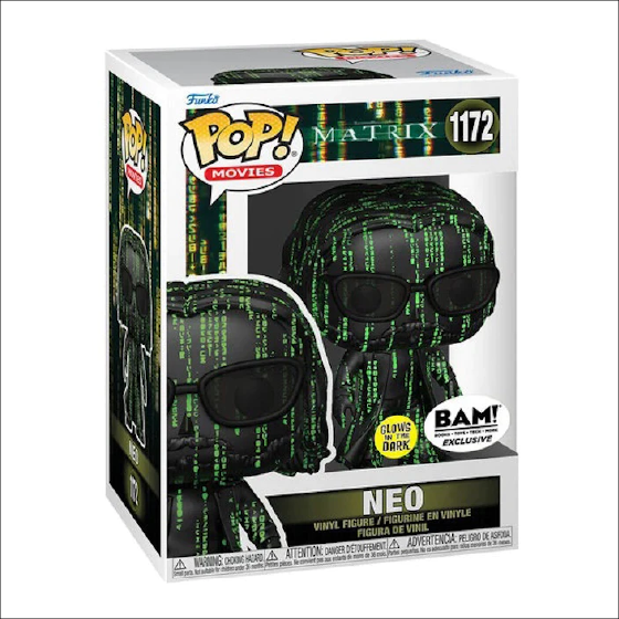 Matrix - 1172 Neo - Glows in the dark y Bam exclusive