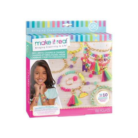 Make it Real - Cadenas y dijes fluorescentes