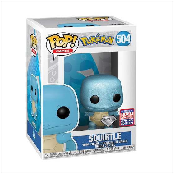 Pokemon - 504 SQUIRTLE - DIAMOND collection y 2021 summer convetin limited edition