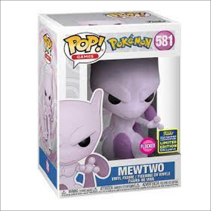 Pokemon - 581 MEWTWO - Flocked y 2020 summer convetion limited edition