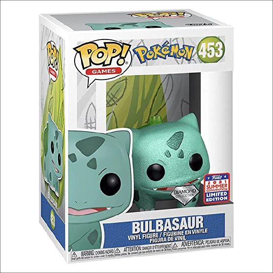 Pokemon - 453 BULBASAUR - DIAMOND collection y 2021 summer convetion limited edition