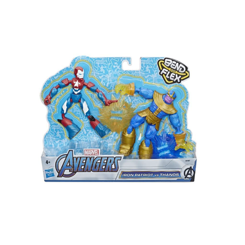 Avengers - Iron Patriot vs Thanos Bend and flex