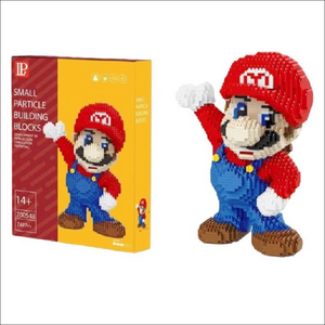 Small particle building blocks Mario bros