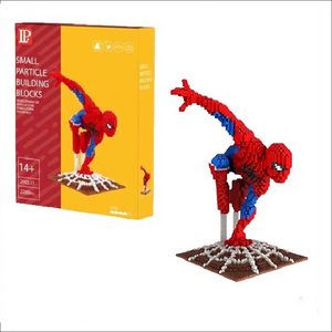 Small particle building blocks spiderman