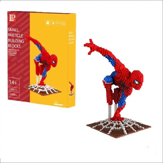 Small particle building blocks spiderman Astro Toysmx