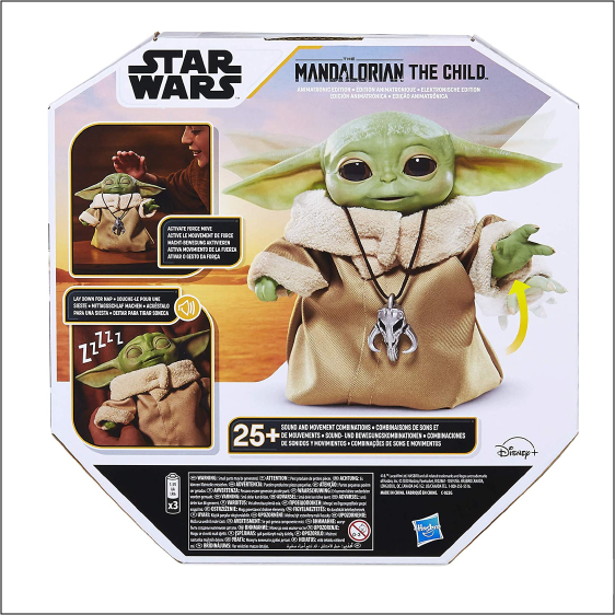 star wars - hasbro child juguete animatronico